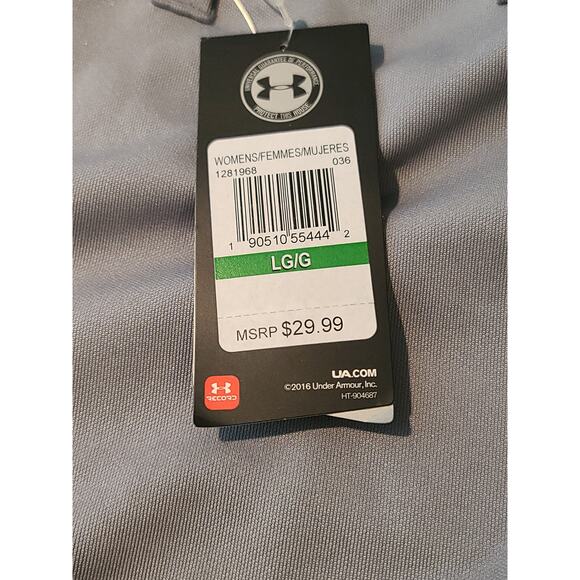 NWT Under Armour light grey capri softball pants - LARGE - Picture 5 of 5